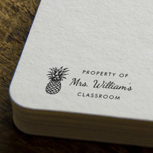 Ananas - Sonderschulen Gummistempel