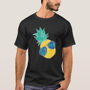 Ananas Sonnenbrille Aloha Beaches Hipster Hawaii T-Shirt