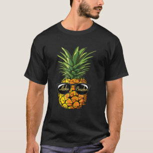 Ananas-Sonnenbrille Aloha Strände Hawaii Hawaii T-Shirt