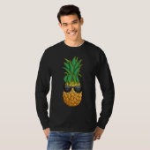 Ananas-Sonnenbrille Sommer Aloha Hawaii T-Shirt (Vorne ganz)