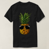 Ananas Sonnenbrille T Aloha Strände Hawaiian Haw T-Shirt (Design vorne)