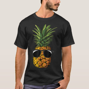 Ananas Sonnenbrille TAloha Strände Hawaiian Hawai T-Shirt