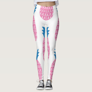 Ananas Spaß, Vintages Nahtloses Design. Leggings