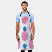 Ananas Spaß, Vintages Nahtloses Design. Schürze (Getragen)