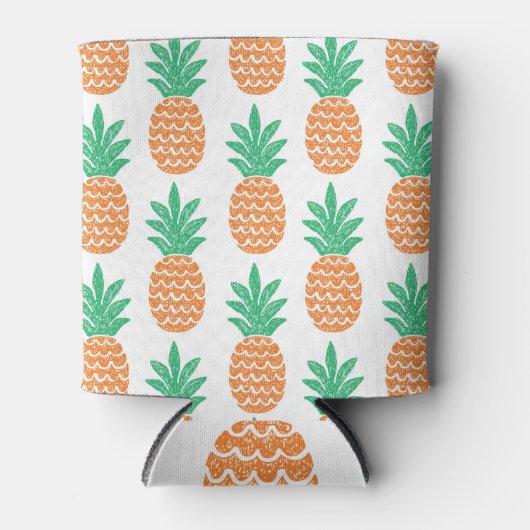 Ananas-Spiel: Fun Pattern Delight. Dosenkühler (Vorderseite)