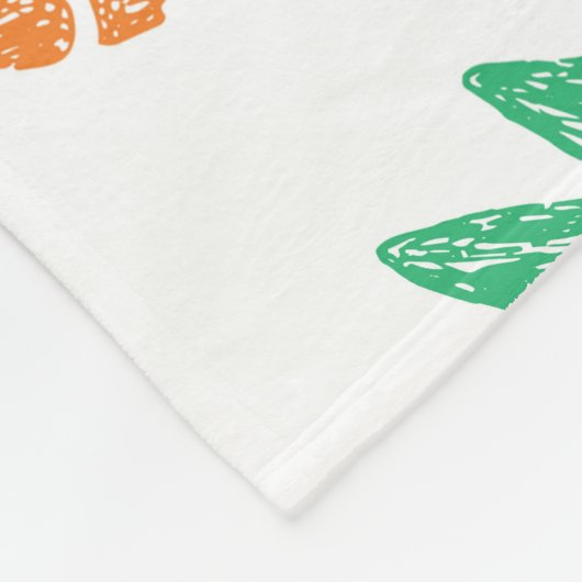 Ananas-Spiel: Fun Pattern Delight. Fleecedecke (Ecke)