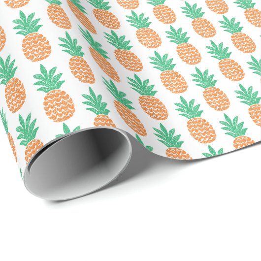 Ananas-Spiel: Fun Pattern Delight. Geschenkpapier (Rolleneckpunkt)