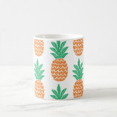Ananas-Spiel: Fun Pattern Delight. Kaffeetasse (Mittel)
