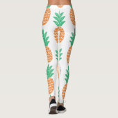 Ananas-Spiel: Fun Pattern Delight. Leggings (Rückseite)