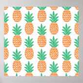 Ananas-Spiel: Fun Pattern Delight. Poster (Vorne)