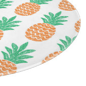 Ananas-Spiel: Fun Pattern Delight. Schneidebrett (Ecke)
