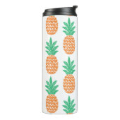 Ananas-Spiel: Fun Pattern Delight. Thermosbecher (Nach links gedreht)