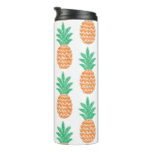 Ananas-Spiel: Fun Pattern Delight. Thermosbecher (Nach rechts gedreht)