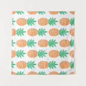 Ananas-Spiel: Fun Pattern Delight. Wandteppich (Vorderseite (Horizontal))