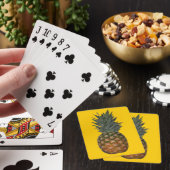 Ananas-Spielkarten Spielkarten (In Situ)