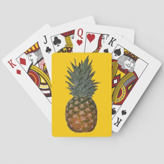 Ananas-Spielkarten Spielkarten (Rückseite)