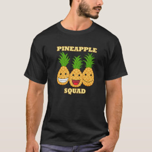 Ananas Squad Exotic Frucht Vitamin gesund T-Shirt