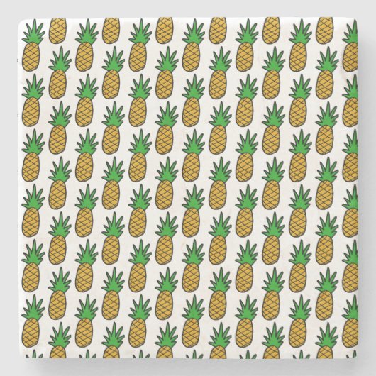 Ananas Steinuntersetzer (Vorderseite)