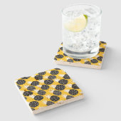 Ananas Steinuntersetzer (Seitenansicht)