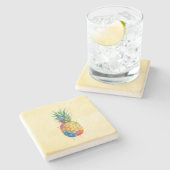 Ananas Steinuntersetzer (Seitenansicht)