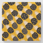 Ananas Steinuntersetzer (Vorderseite)