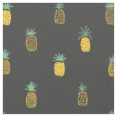 Ananas Stoff (Nahaufnahme)
