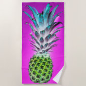 Ananas Strandtuch (Vorderseite)