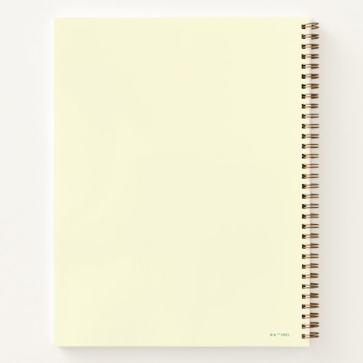 Ananas-Suite im Weißen Lotus Notizblock (Rückseite)