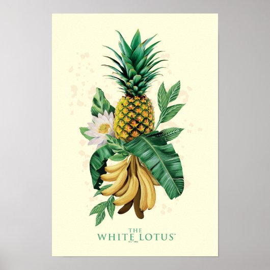 Ananas-Suite im Weißen Lotus Poster (Vorne)