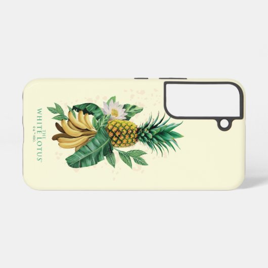 Ananas-Suite im Weißen Lotus Samsung Galaxy Hülle (Rückseite (Horizontal))