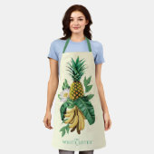 Ananas-Suite im Weißen Lotus Schürze (Getragen)