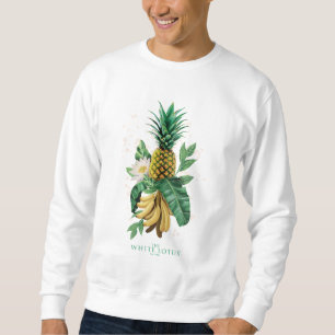 Ananas-Suite im Weißen Lotus Sweatshirt