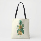 Ananas-Suite im Weißen Lotus Tasche (Vorderseite)