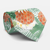 Ananas, süßes Paar, Früchte Krawatte (Gerollt)