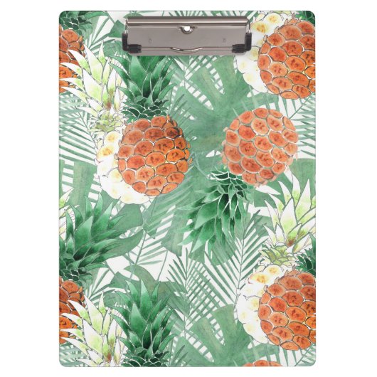 Ananas, süßes Paar. Klemmbrett (Vorderseite)
