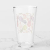 Ananas, süßes Paar, Obst Glas (Rückseite)