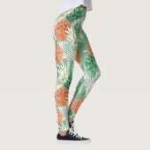 Ananas, süßes Paar, Obst Leggings (Rechts)