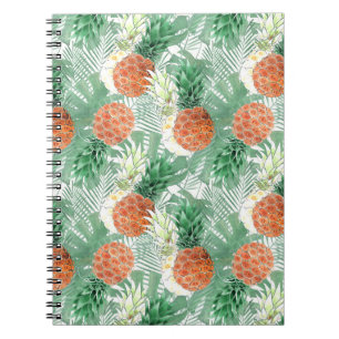 Ananas, süßes Paar, Obst Notizblock