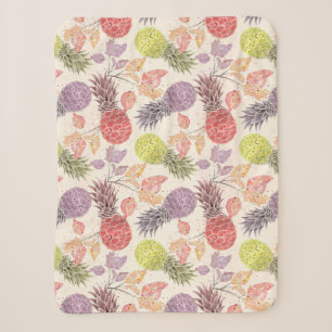 Ananas, süßes Paar, Obst Sherpadecke