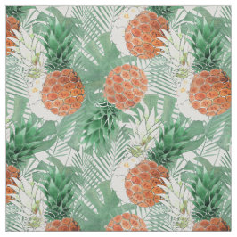 Ananas, süßes Paar. Stoff