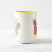 Ananas, süßes Paar. Tasse (Zentrum)