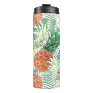 Ananas, süßes Paar. Thermosbecher