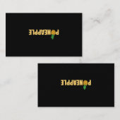 Ananas-Swinger-Phrase für Männer Frauen Visitenkarte (Vorne/Hinten)