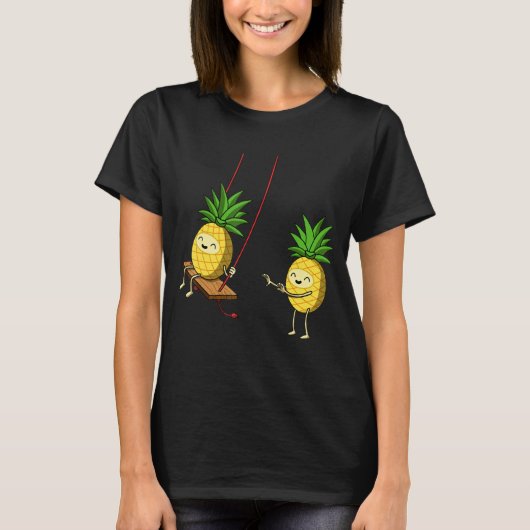 Ananas-Swinger T-Shirt (Vorderseite)