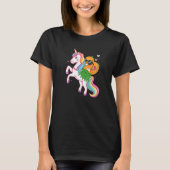 Ananas Swinger Unicorn Swinging Lifestyle Poly T-Shirt (Vorderseite)