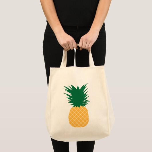 Ananas-Symbol Tragetasche (Vorderseite (Produkt))