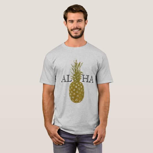 Ananas-T - Shirt (Vorne ganz)