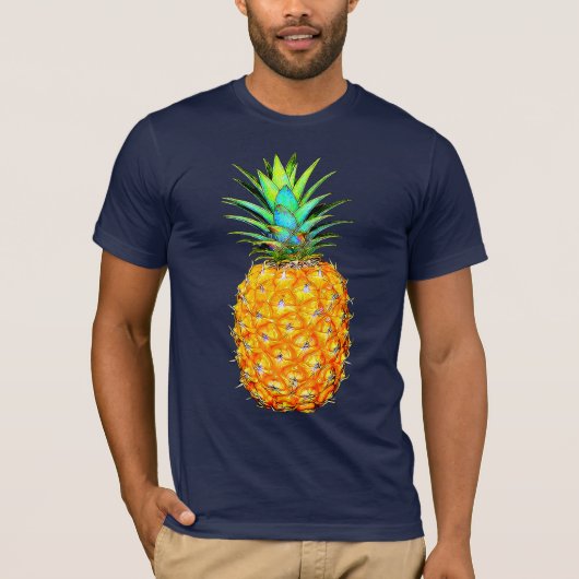 Ananas-T-Shirt T-Shirt (Vorderseite)