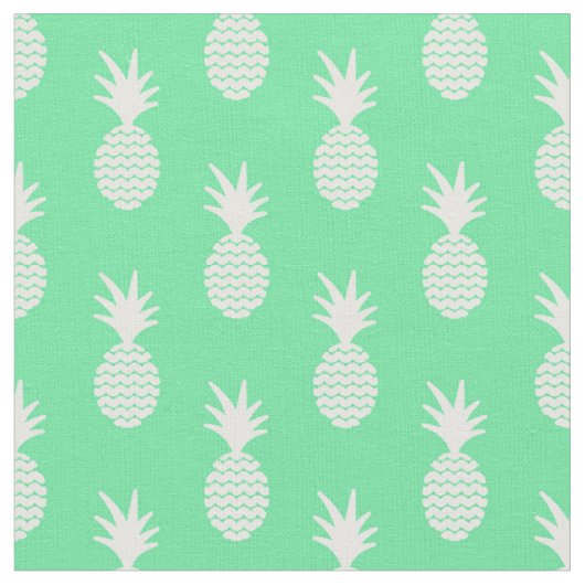 Ananas-tadelloses Muster Stoff (Nahaufnahme)