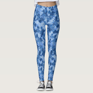 Ananas-Tarnmuster Hawaiian Tropical Leggings